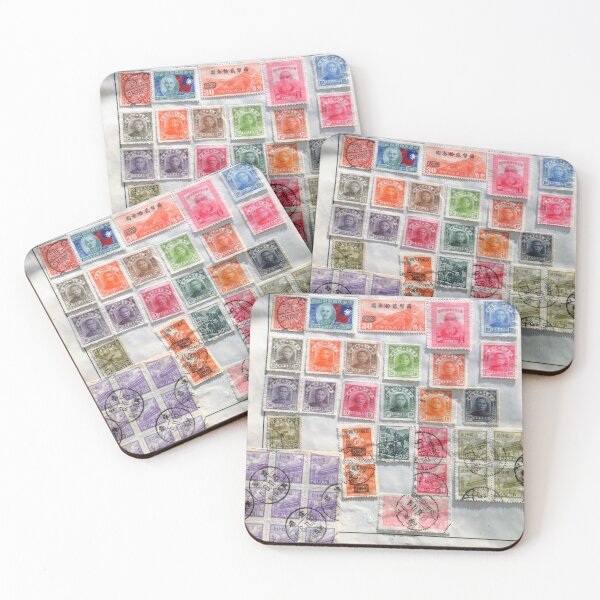 Item preview, More Old Stamps from China designed and sold by wiggyofipswich.