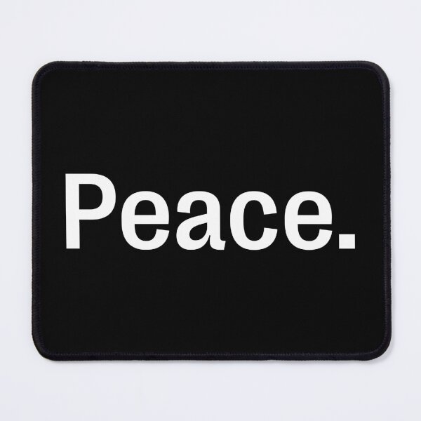 Item preview, Peace - White text designed and sold by LeGrizou.