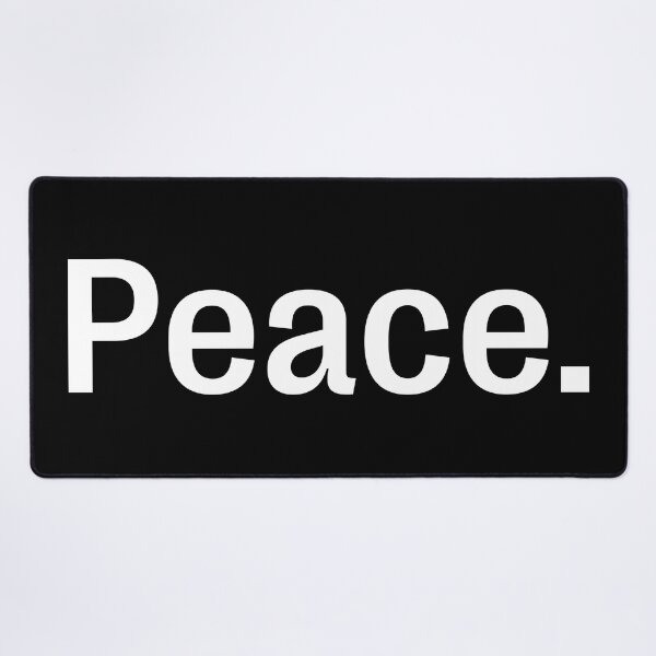 Item preview, Peace - White text designed and sold by LeGrizou.