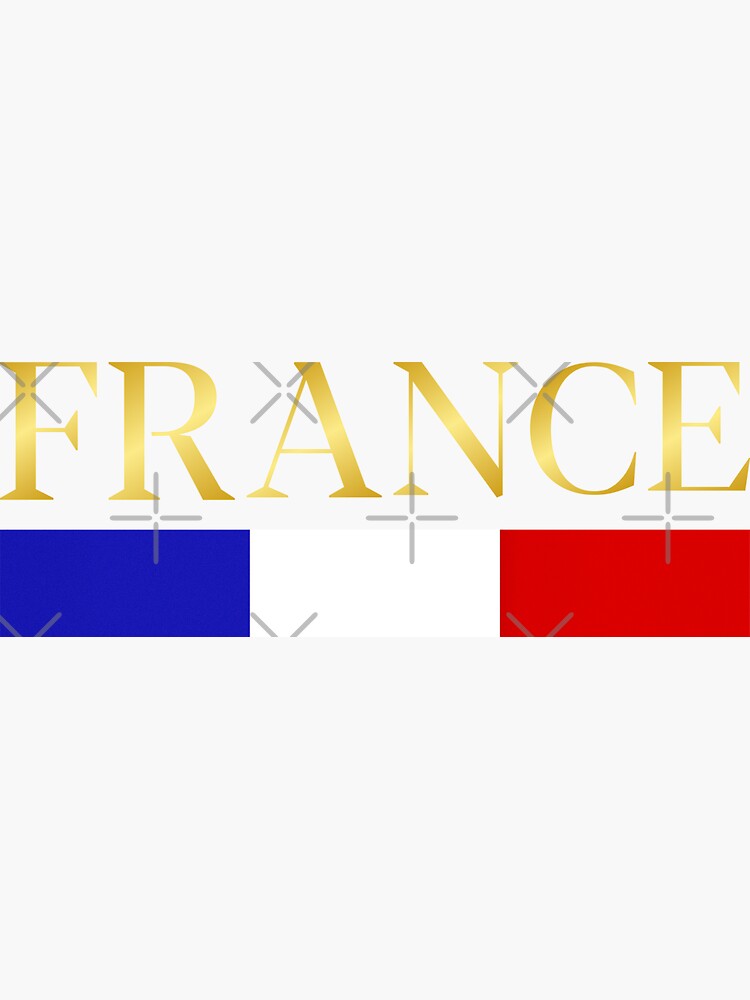 "France Logo" Sticker for Sale by AngeStore | Redbubble