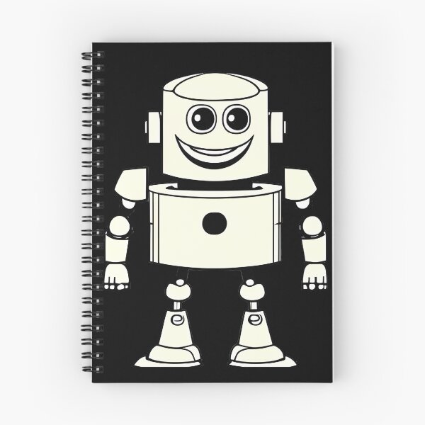 Item preview, Cute robot with a smile designed and sold by Rev-Style.