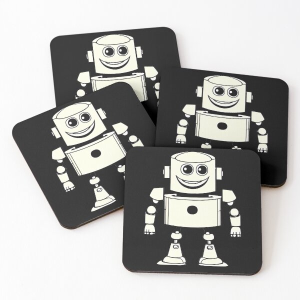 Item preview, Cute robot with a smile designed and sold by Rev-Style.