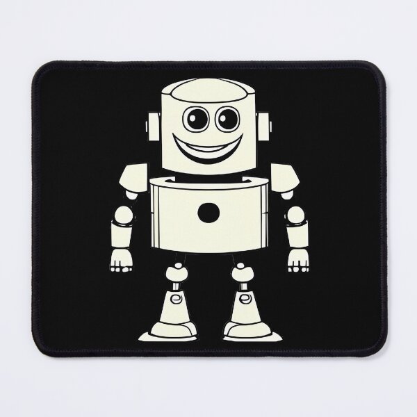 Item preview, Cute robot with a smile designed and sold by Rev-Style.