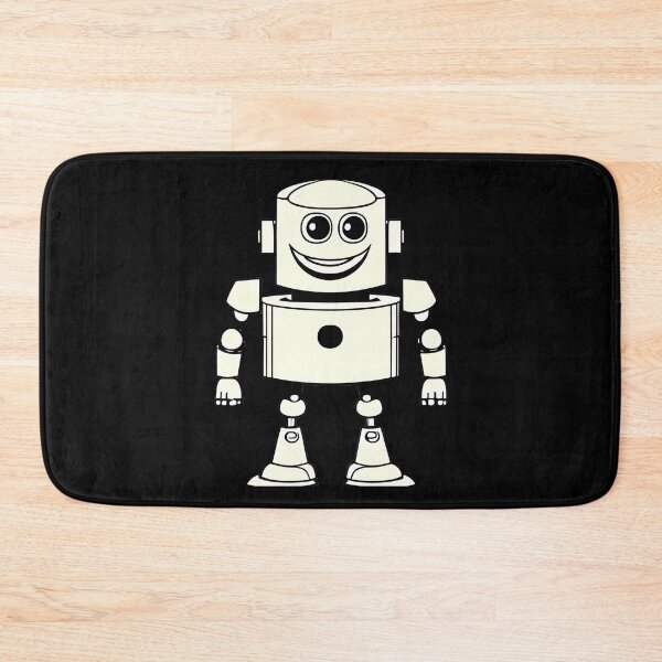 Item preview, Cute robot with a smile designed and sold by Rev-Style.