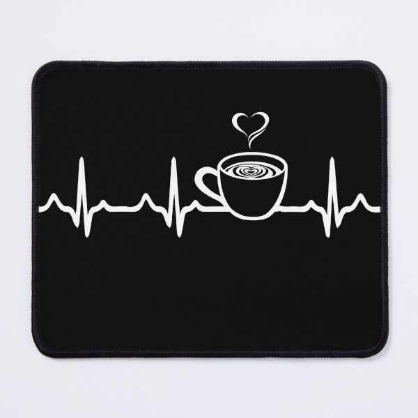 Item preview, Barista Gift Coffee Lover's Latte Heartbeat designed and sold by babypinch.