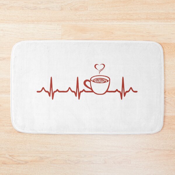 Item preview, Barista Gift Coffee Lover's Latte Heartbeat designed and sold by babypinch.