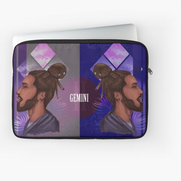 Gemini Zodiac Sign Housse d'ordinateur