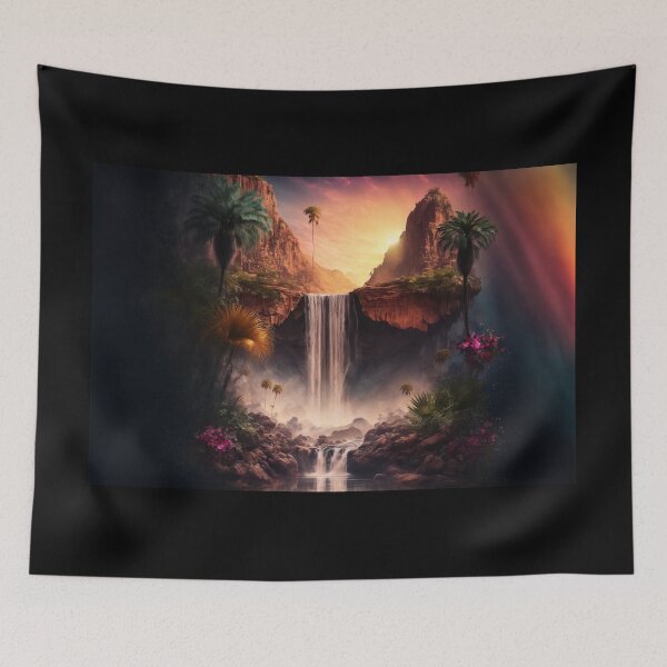 Item preview, Tropical Waterfall designed and sold by ParadiseSlice.