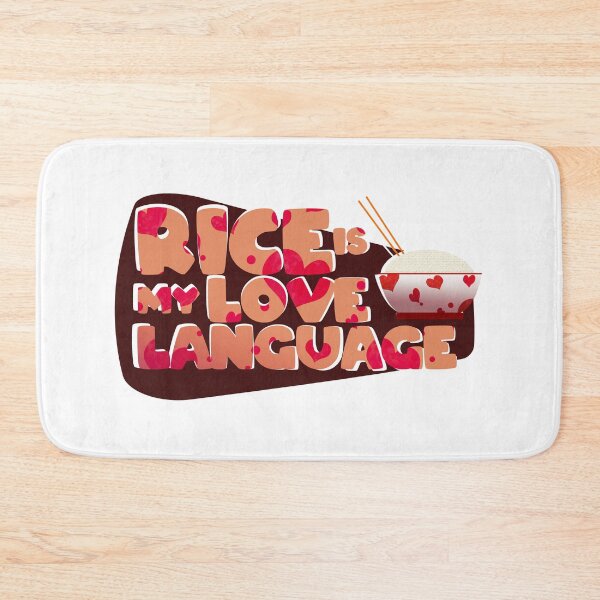 Item preview, Rice is my love language. Rice is my love language designed and sold by IlustradoArts.