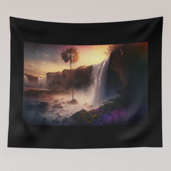 Item preview, Tropical Waterfall designed and sold by ParadiseSlice.