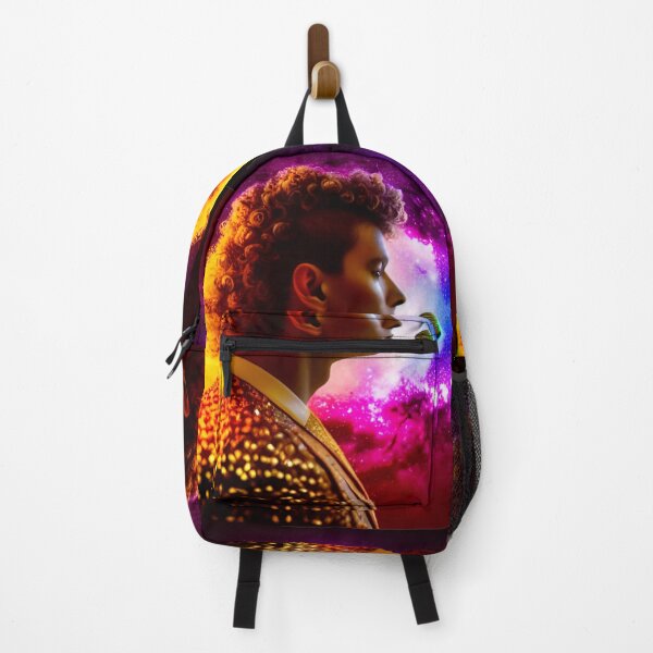 Item preview, hyper detailed close-up portrait of male mythical creature covered in rococo flower  key sage very dramatic vibrant color  lighting designed and sold by Design Repo.