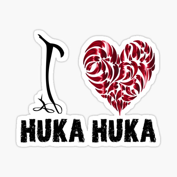 Item preview, Huka huka T-Shirt Entwurf Ich liebe Huka huka designed and sold by MartialArtsNerd.
