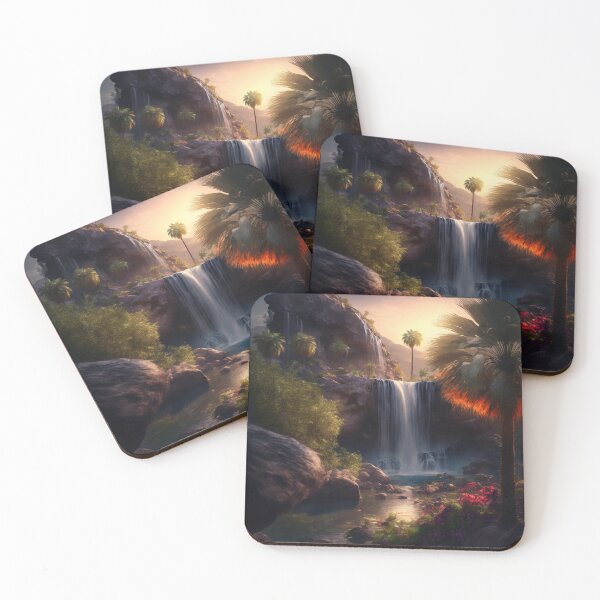 Item preview, Tropical Waterfall designed and sold by ParadiseSlice.