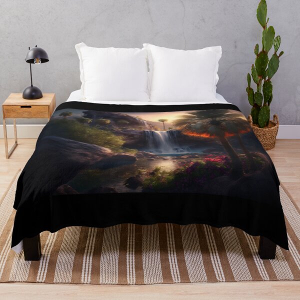Item preview, Tropical Waterfall designed and sold by ParadiseSlice.