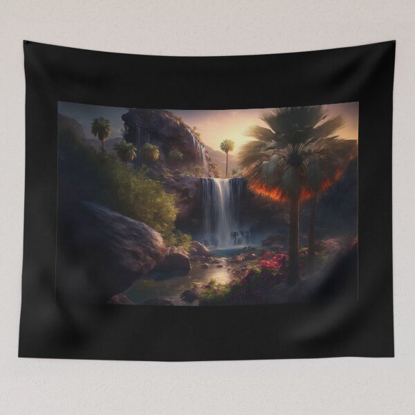 Item preview, Tropical Waterfall designed and sold by ParadiseSlice.