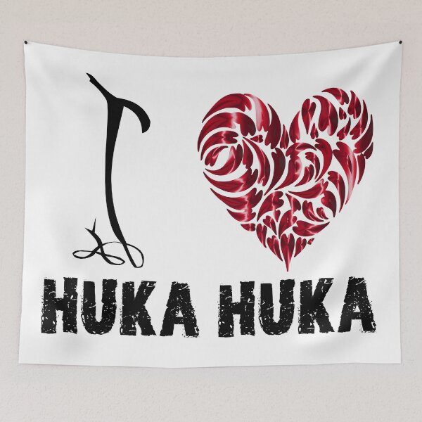 Item preview, Huka huka t shirt design I love Huka huka designed and sold by MartialArtsNerd.