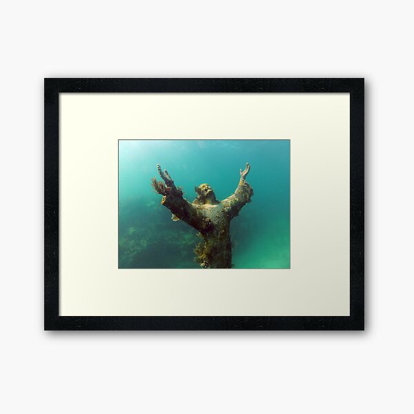 Christ of the Abyss Framed Art Print