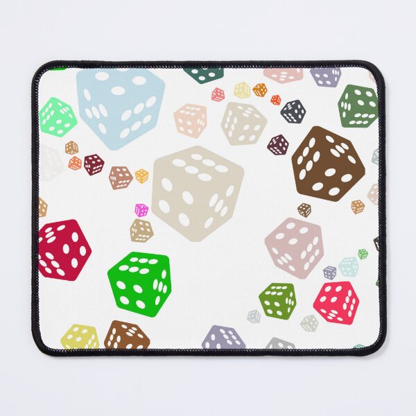 Item preview, Abstract Multicolour Dice designed and sold by Pixel4Art.