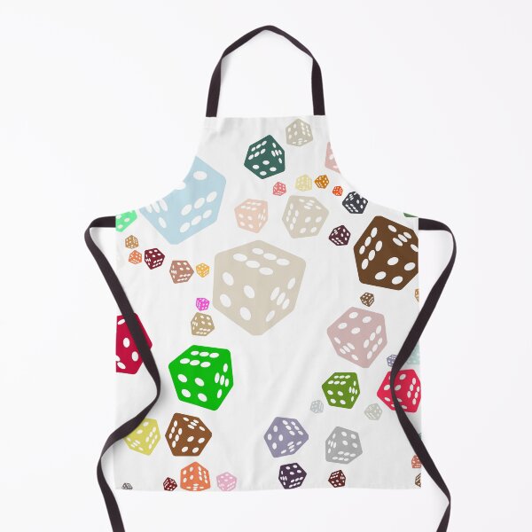 Item preview, Abstract Multicolour Dice designed and sold by Pixel4Art.