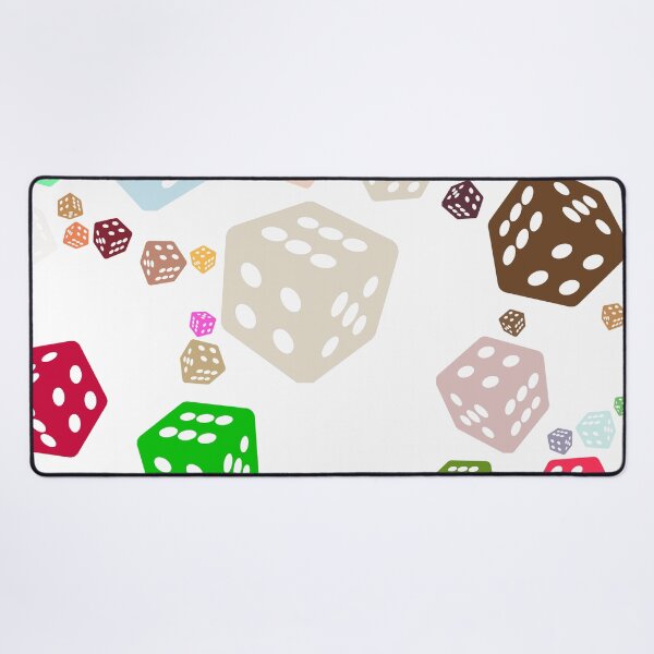Item preview, Abstract Multicolour Dice designed and sold by Pixel4Art.