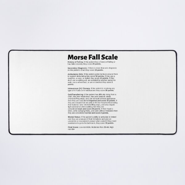 Item preview, Morse Fall Scale Chart designed and sold by Caregiverology.