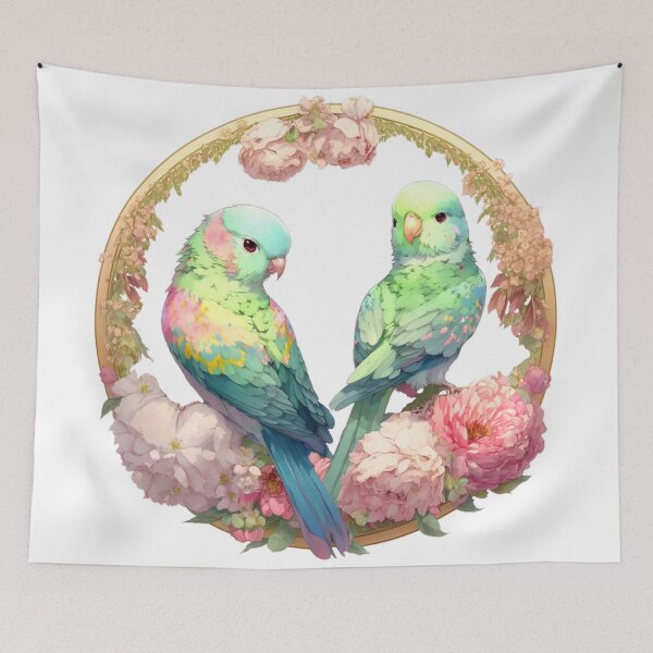 Item preview, little birds in love designed and sold by MckennaiiShop.
