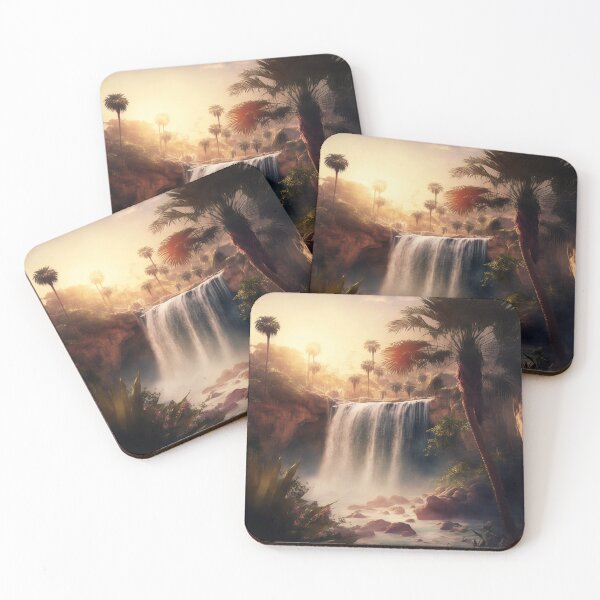 Item preview, Tropical Waterfall designed and sold by ParadiseSlice.