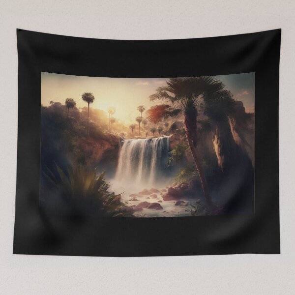 Item preview, Tropical Waterfall designed and sold by ParadiseSlice.