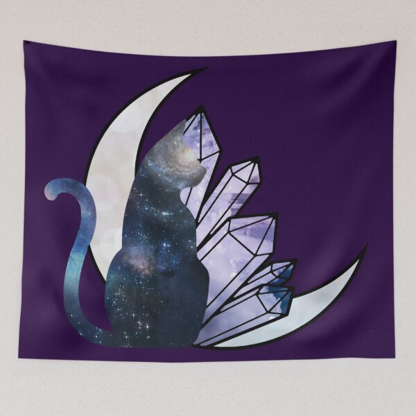 Item preview, Galaxy Cat - Celestial Designs  designed and sold by MistyMorningsOR.