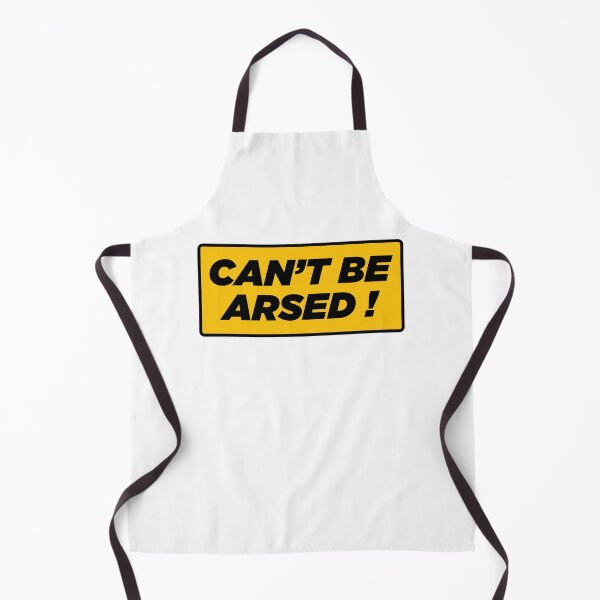Item preview, Can't be arsed! | Funny Typography Statement Quote designed and sold by MotivationSpark.