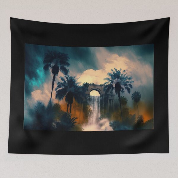 Item preview, Tropical Waterfall designed and sold by ParadiseSlice.