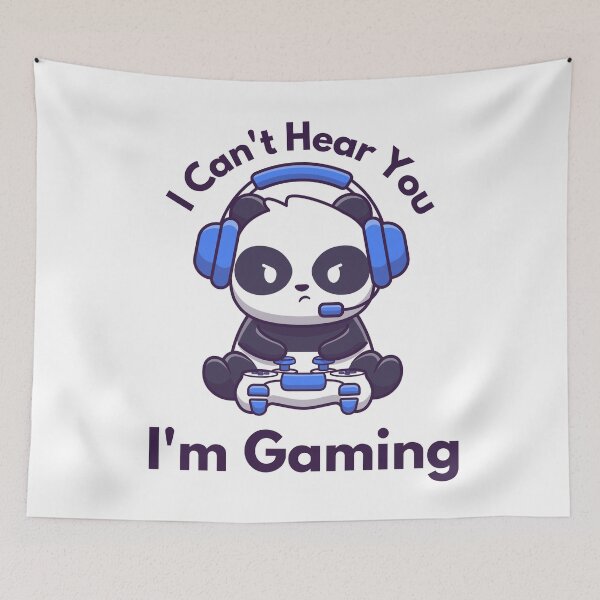 Item preview, I can't hear you I'm gaming  designed and sold by Katherine Winner.