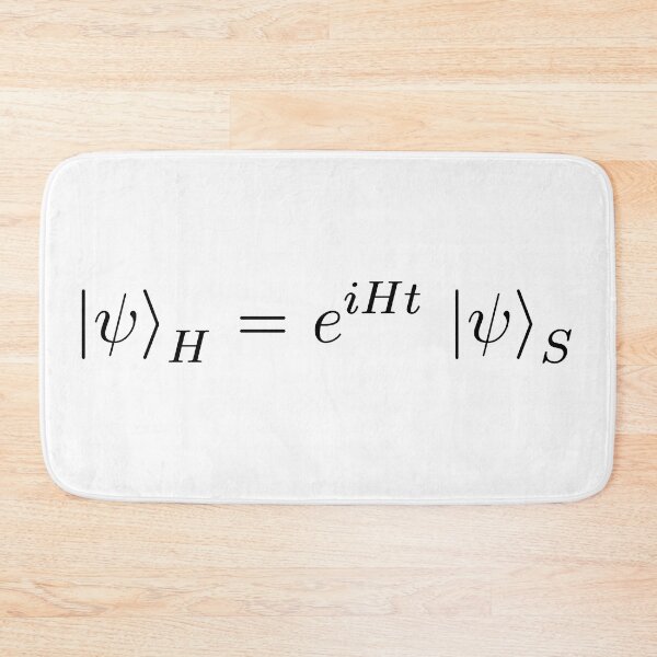 Item preview, Heisenberg and Schrodinger picture, quantum mechanics and physics designed and sold by NoetherSym.