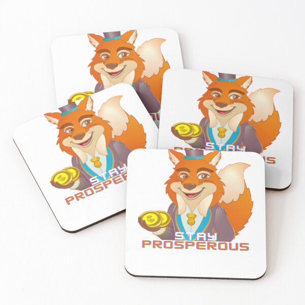 Item preview, Stay Prosperous with A Funky Fox designed and sold by SmartCastle.