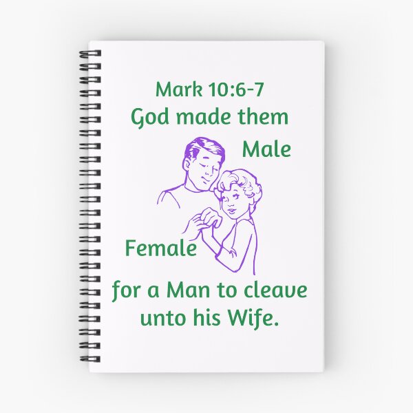 Item preview, Traditional Marriage ~ Mark 10:6-7 designed and sold by RhondaCGoins.