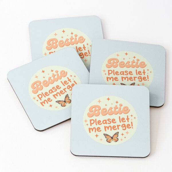Item preview, Bestie Let Me Merge Funny Best Friends Meme  designed and sold by KMIKBAL7.