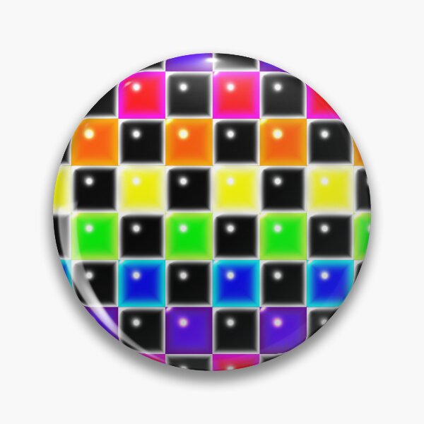 Item preview, Rainbow Pride Bubble Brick Checkerboard designed and sold by FalcoSkyWolf.