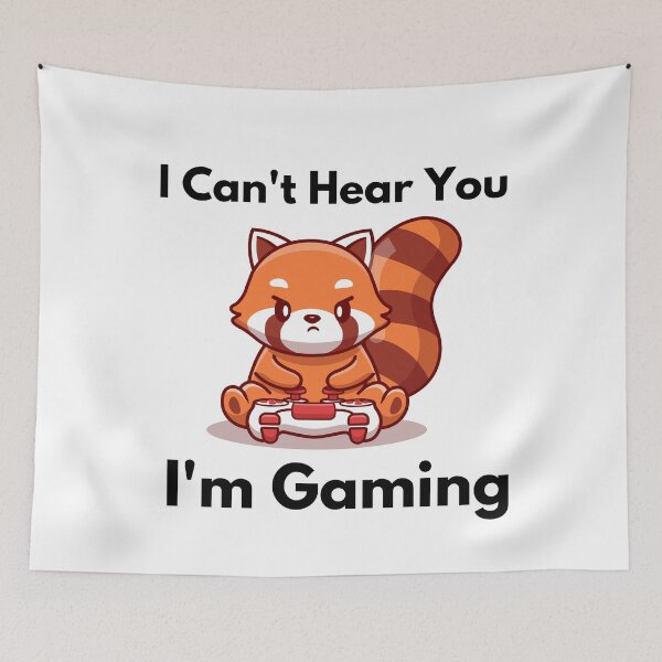 Item preview, I can't hear you I'm gaming  designed and sold by Katherine Winner.