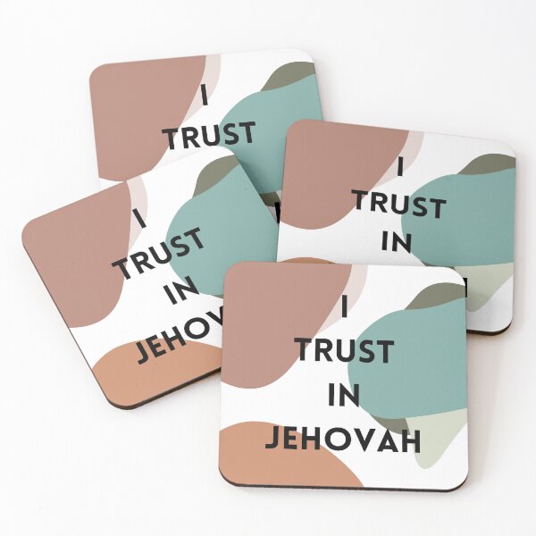 Item preview, I trust in Jehovah - jw.org designed and sold by JJB-Designs.