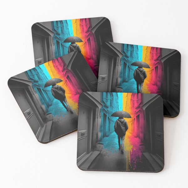 Item preview, Life in Colour, Walking the Rainbow designed and sold by AICreateWorlds.