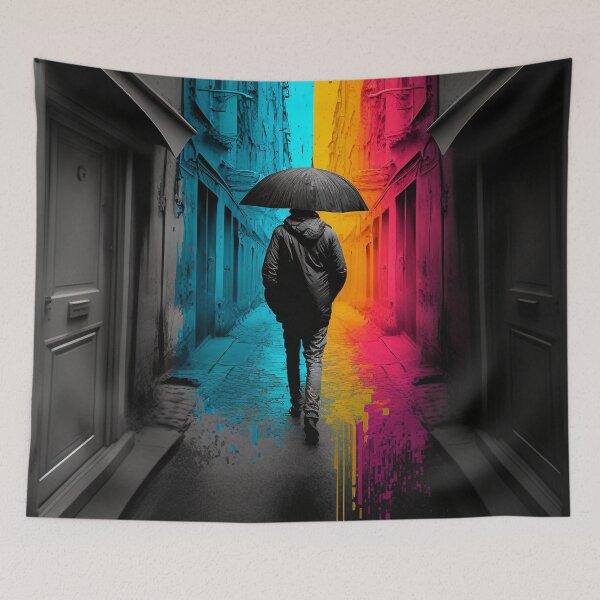 Item preview, Life in Colour, Walking the Rainbow designed and sold by AICreateWorlds.