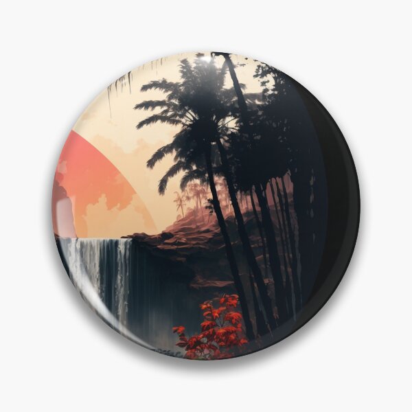 Item preview, Tropical Waterfall designed and sold by ParadiseSlice.