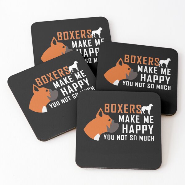 Item preview, Boxers Dog make me happy you not so much designed and sold by yssnyd.