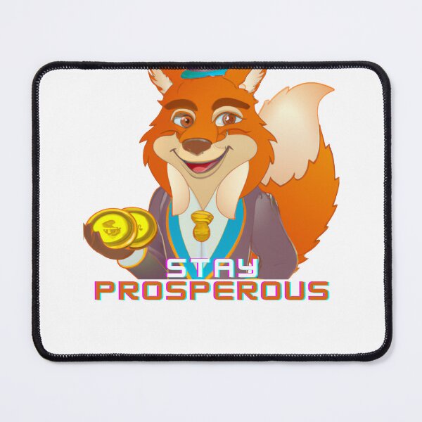 Item preview, Stay Prosperous with A Funky Fox designed and sold by SmartCastle.