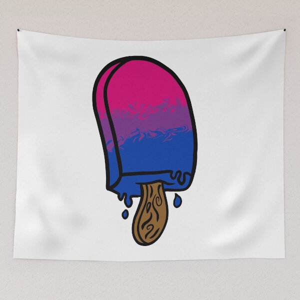 Item preview, Bi Pride Popsicle designed and sold by NerdyCupcake559.