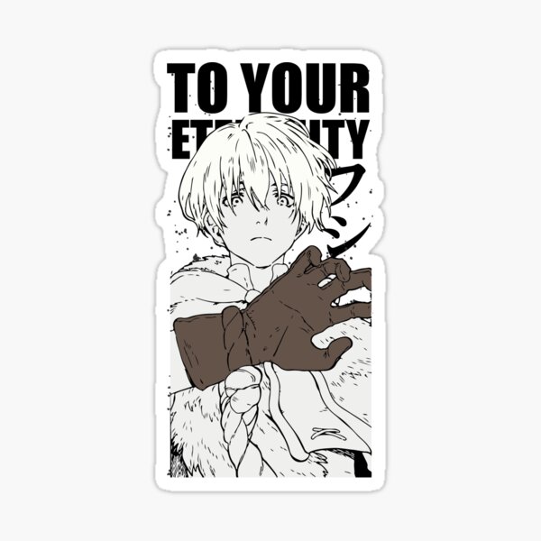 Fushi - To your eternity Sticker for Sale by Arwain