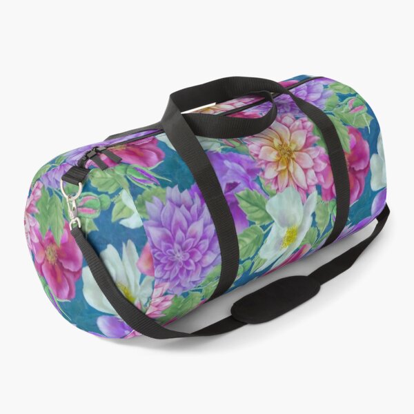Item preview, Dahlia and Roses Seamless Pattern Design  designed and sold by Tina Veenstra.