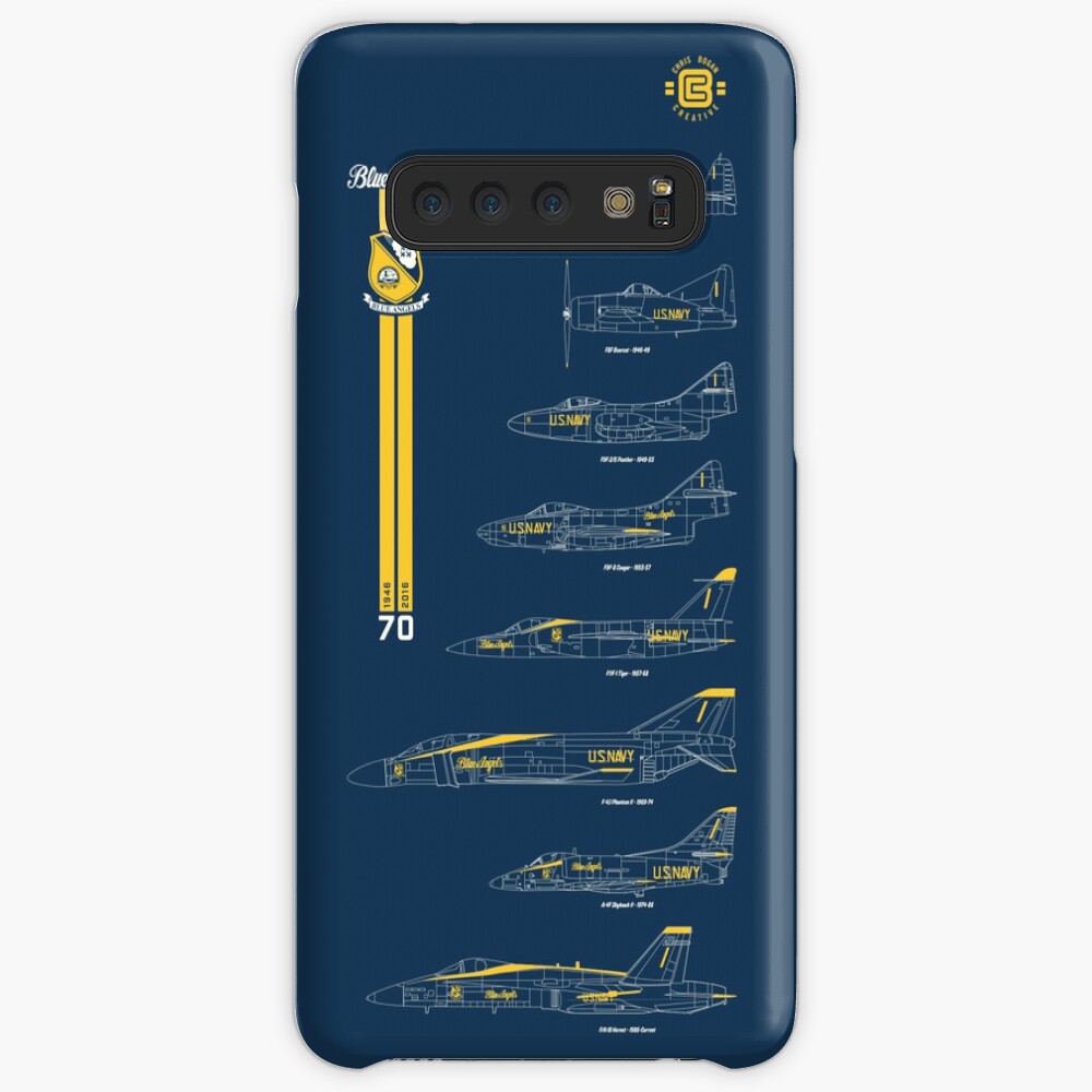 Blue Angels Chronology Blueprint Case & Skin for Samsung Galaxy