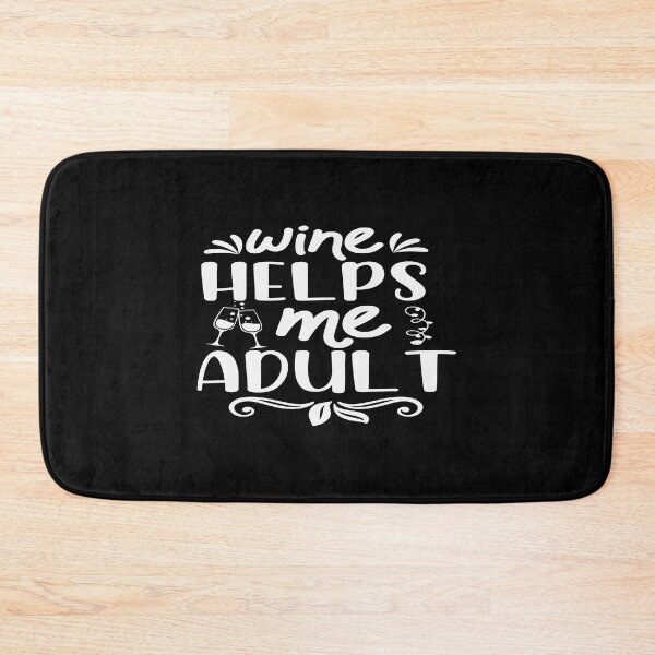 Item preview, Wine Helps Me Adult designed and sold by phassystore.