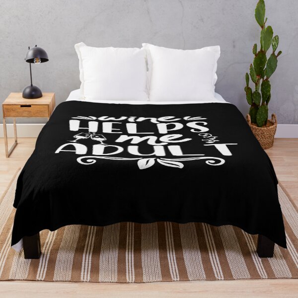 Item preview, Wine Helps Me Adult designed and sold by phassystore.